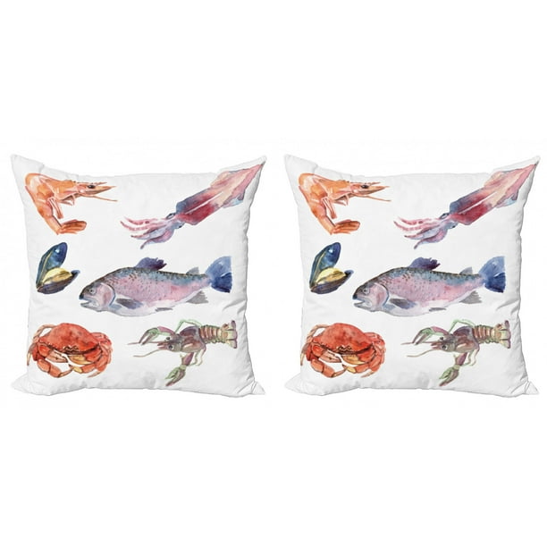 16x16 Fish Species Collection Gift Idea Species Collection Underwater Sea Animal Aquarium Fish Throw Pillow Multicolor 16x16 Fish Species Collection Gift Idea Species Collection Underwater Sea Animal Aquarium Fish Throw Pillow Multicolor